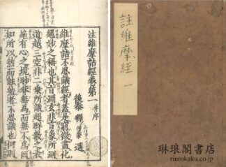 注維摩詰経 十巻