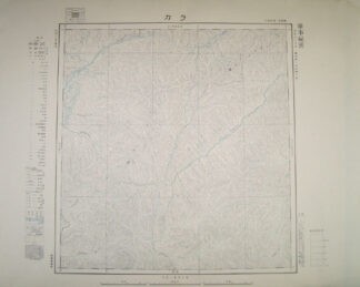 ラカ 東亜五十万分一図
