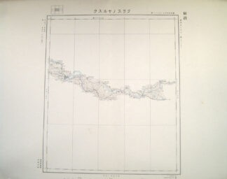 クラスノヤルスク 東亜五十万分一図