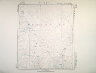 レベヂヌィイ 東亜五十万分一図