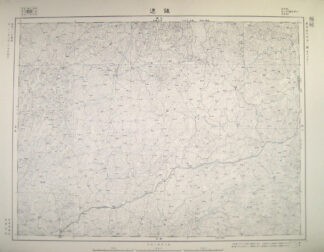 鎮遠 東亜五十万分一図