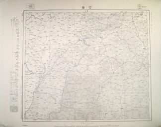 河曲 東亜五十万分一図