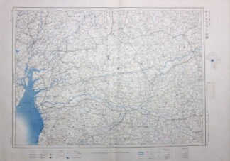 サートブラー山脈 印度100万分1図18号