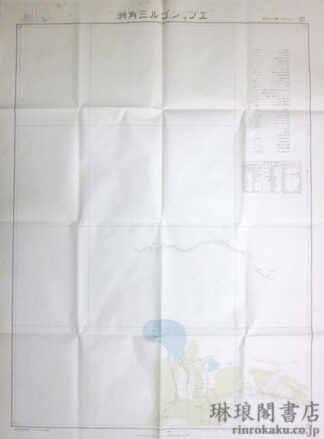 エツィン.ゴル三角洲 新疆甘粛二十五万分一図44号